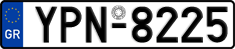 License plate of Greece, Cars