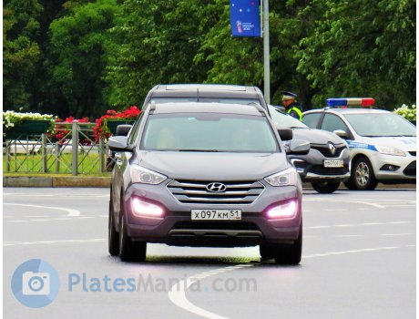 х097км51, Hyundai Santa Fe