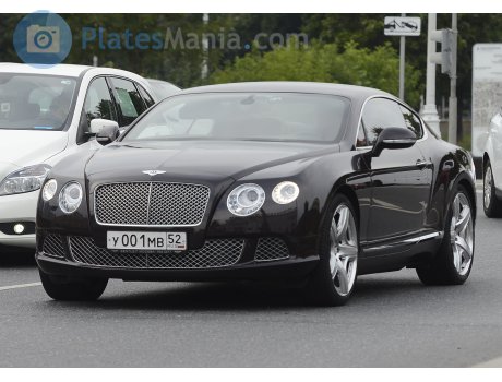 у001мв52, Bentley Continental