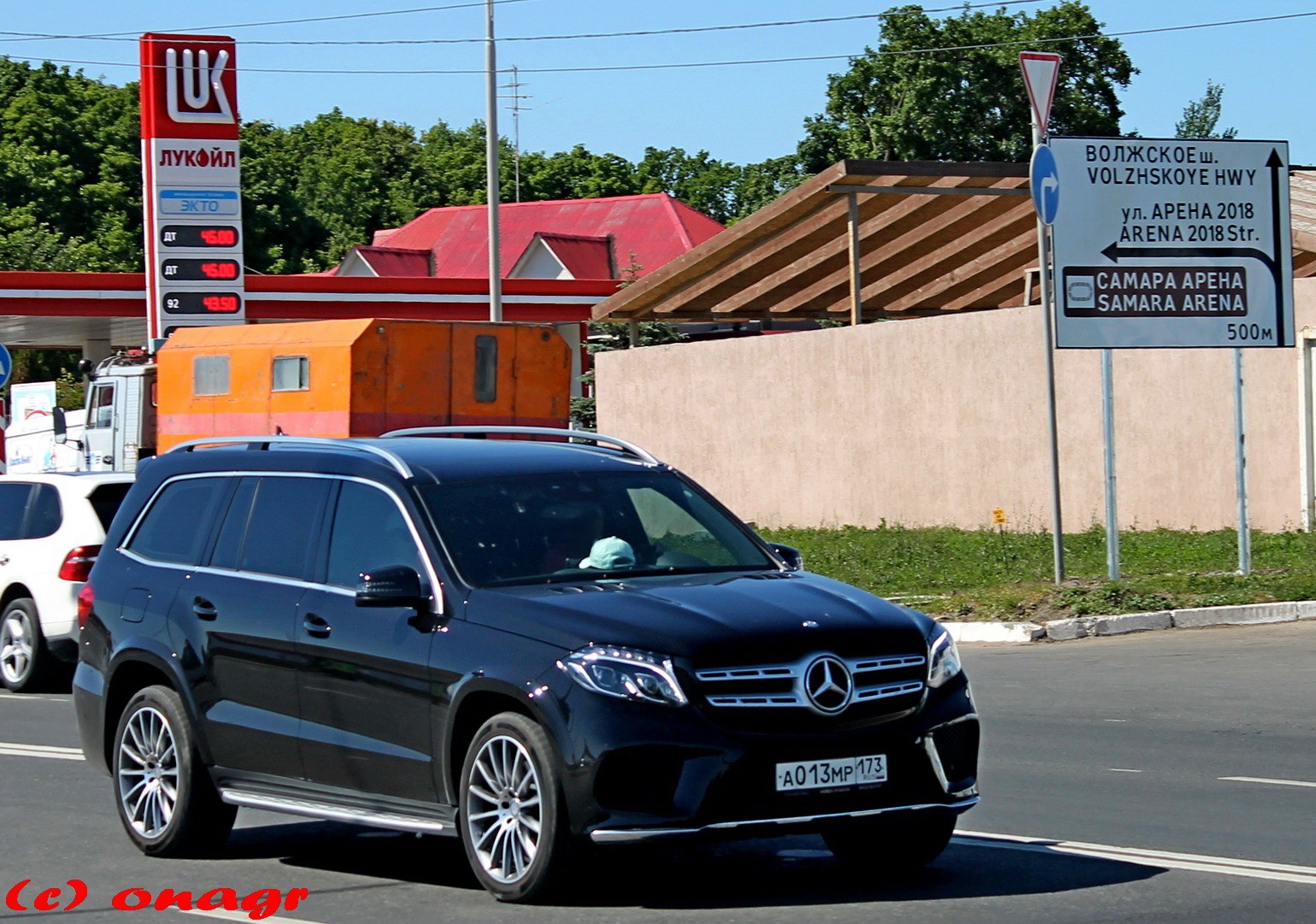 а 013 мр 173, Mercedes-Benz GLS-Klasse 1st gen (X166), 2016–2019