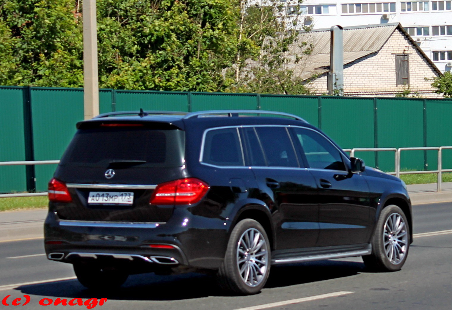 а 013 мр 173, Mercedes-Benz GLS-Klasse 1st gen (X166), 2016–2019
