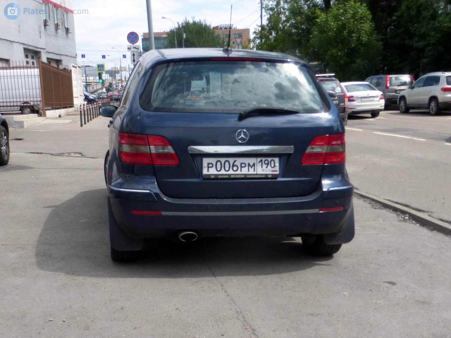 р 006 рм 190, Mercedes-Benz B-Klasse 1st gen (W245), 2005–2011