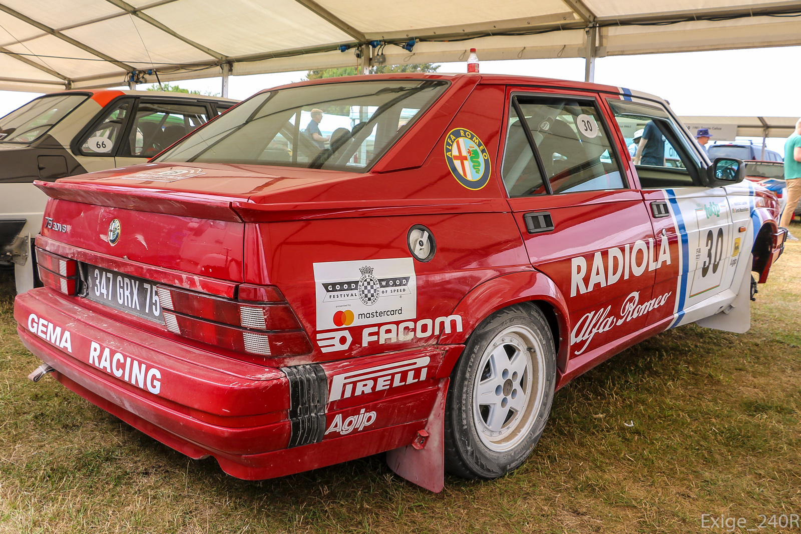 347 GRX 75, Alfa Romeo 75 1st gen (162B), 1985–1992