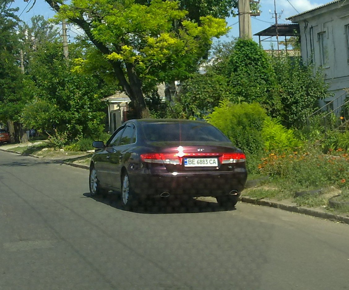 BE 6883 CA, Hyundai Grandeur 