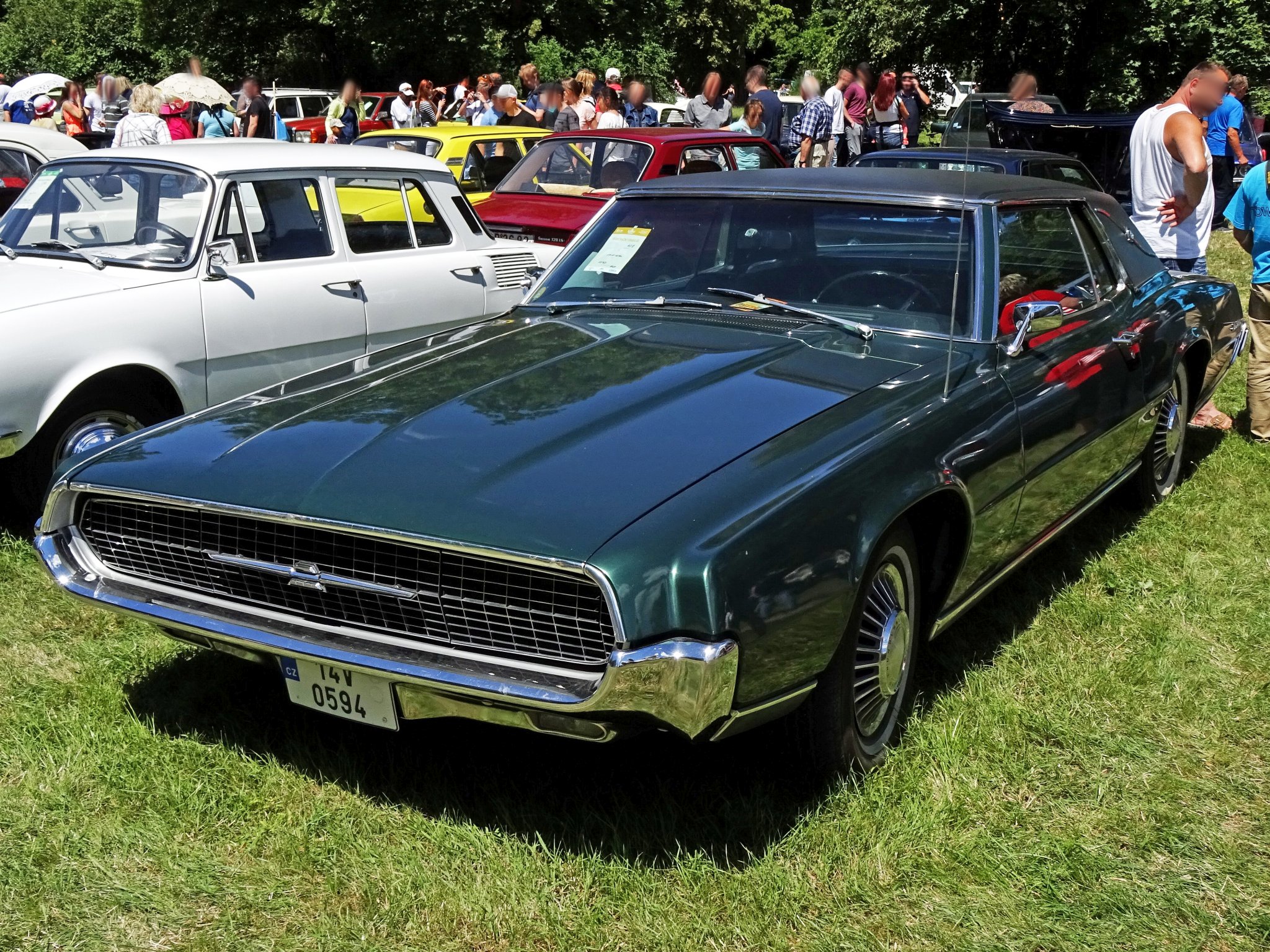 14V 0594, Ford Thunderbird 5th gen 1967 Landau Coupe, 1968–1967