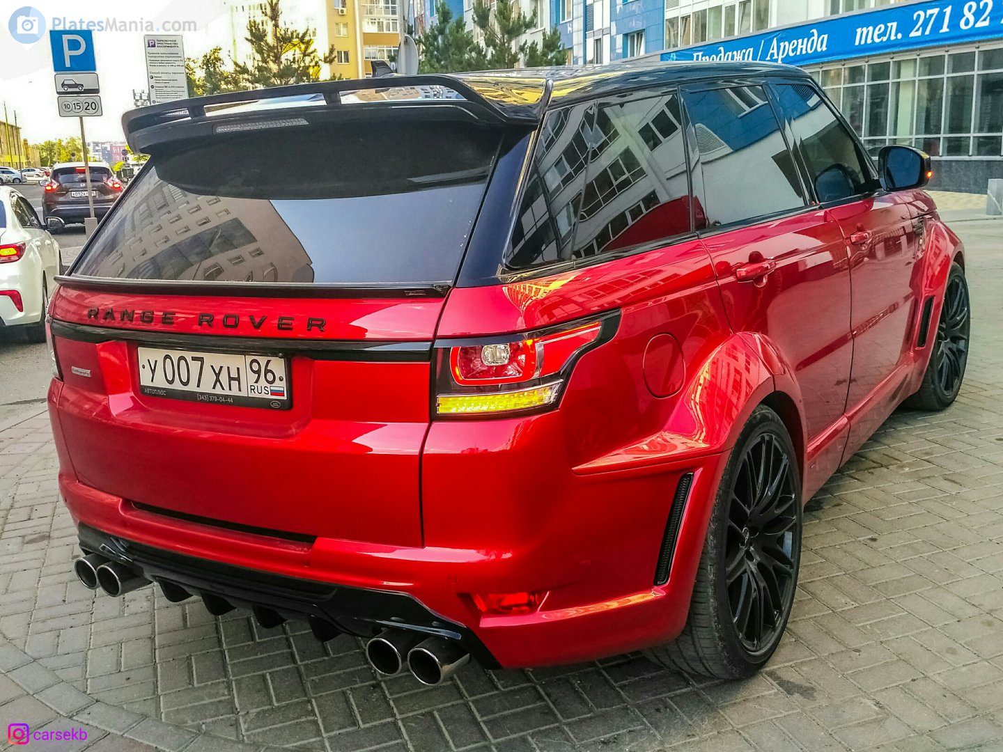у 007 хн 96, Land Rover Range Rover Sport 2nd gen (L494), 2013–2017