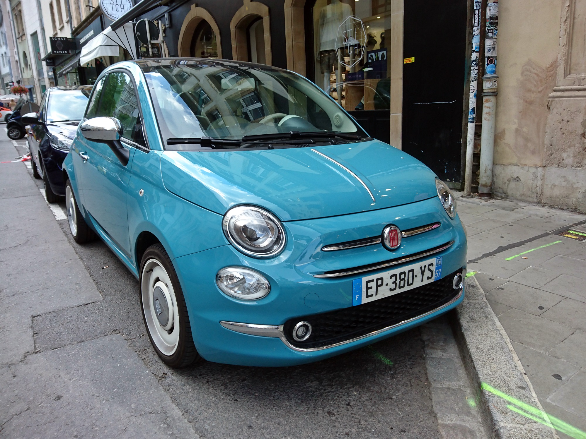 EP-380-YS, FIAT 500 2nd gen Hatch (312), facelift, 2015–