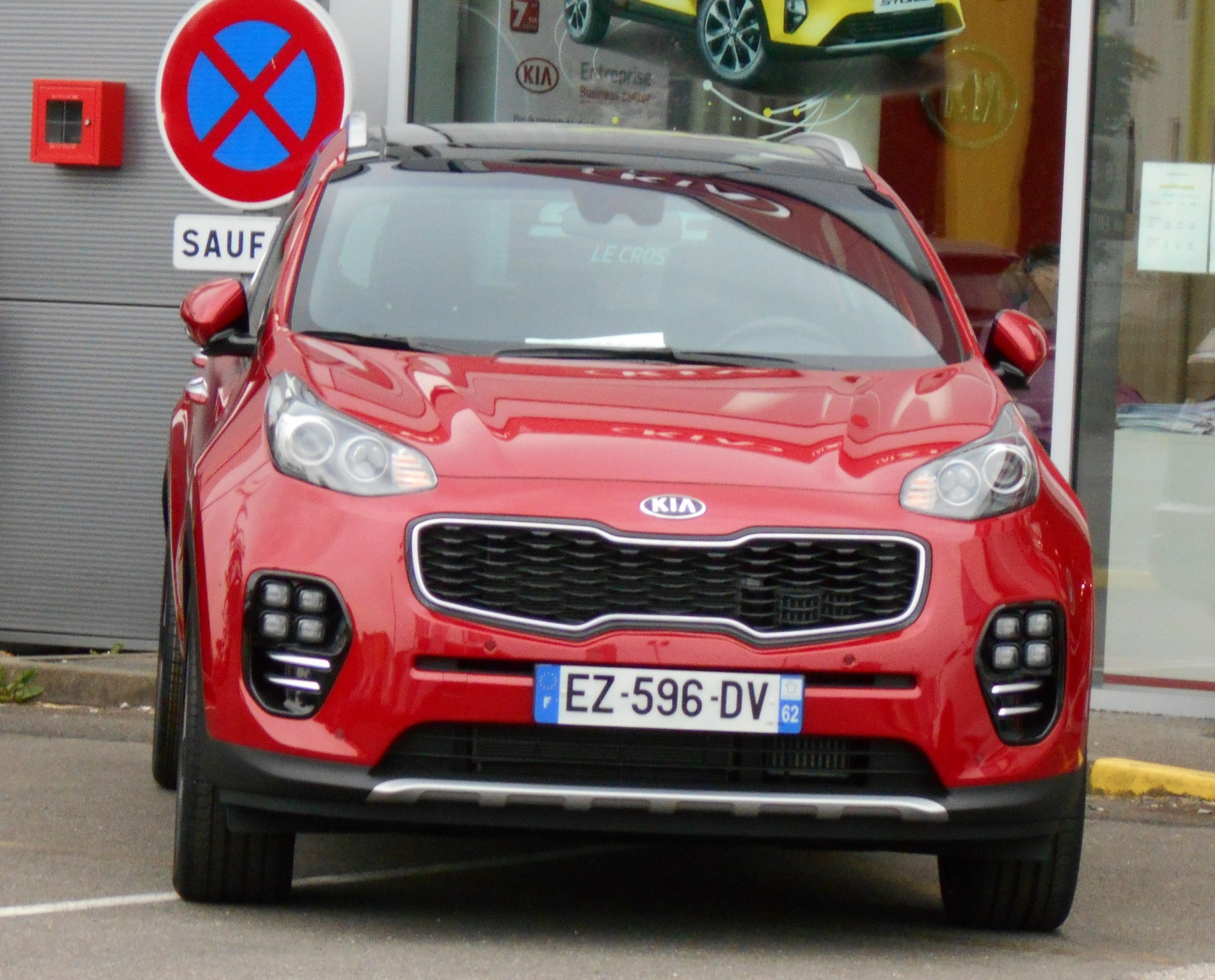 EZ-596-DV, Kia Sportage 4th gen (QL), 2015–2018 (–2019 for NA-market)