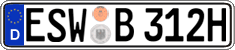 German license plate, Plates for oldtimers (type 