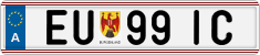 License plate of Austria, Regular plates