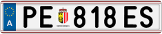 License plate of Austria, Regular plates