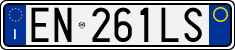 License plate of Italy, Cars (1994 year series)