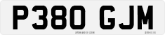 License plate of the United Kingdom, 1983 year system