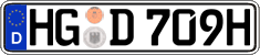 German license plate, Plates for oldtimers (type 