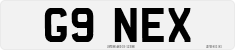 License plate of the United Kingdom, 1983 year system