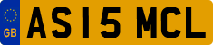License plate of the United Kingdom, 2001 year system