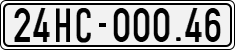 License plate of Vietnam, Specialty plates