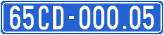 License plate of Vietnam, Government and public administrations