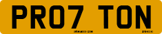License plate of the United Kingdom, 2001 year system