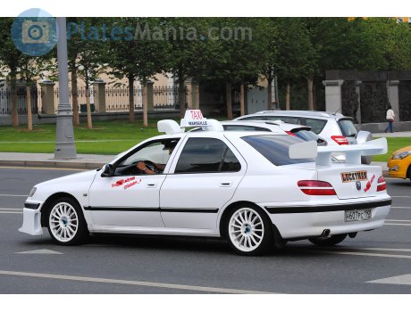 н607рс190, Peugeot 406