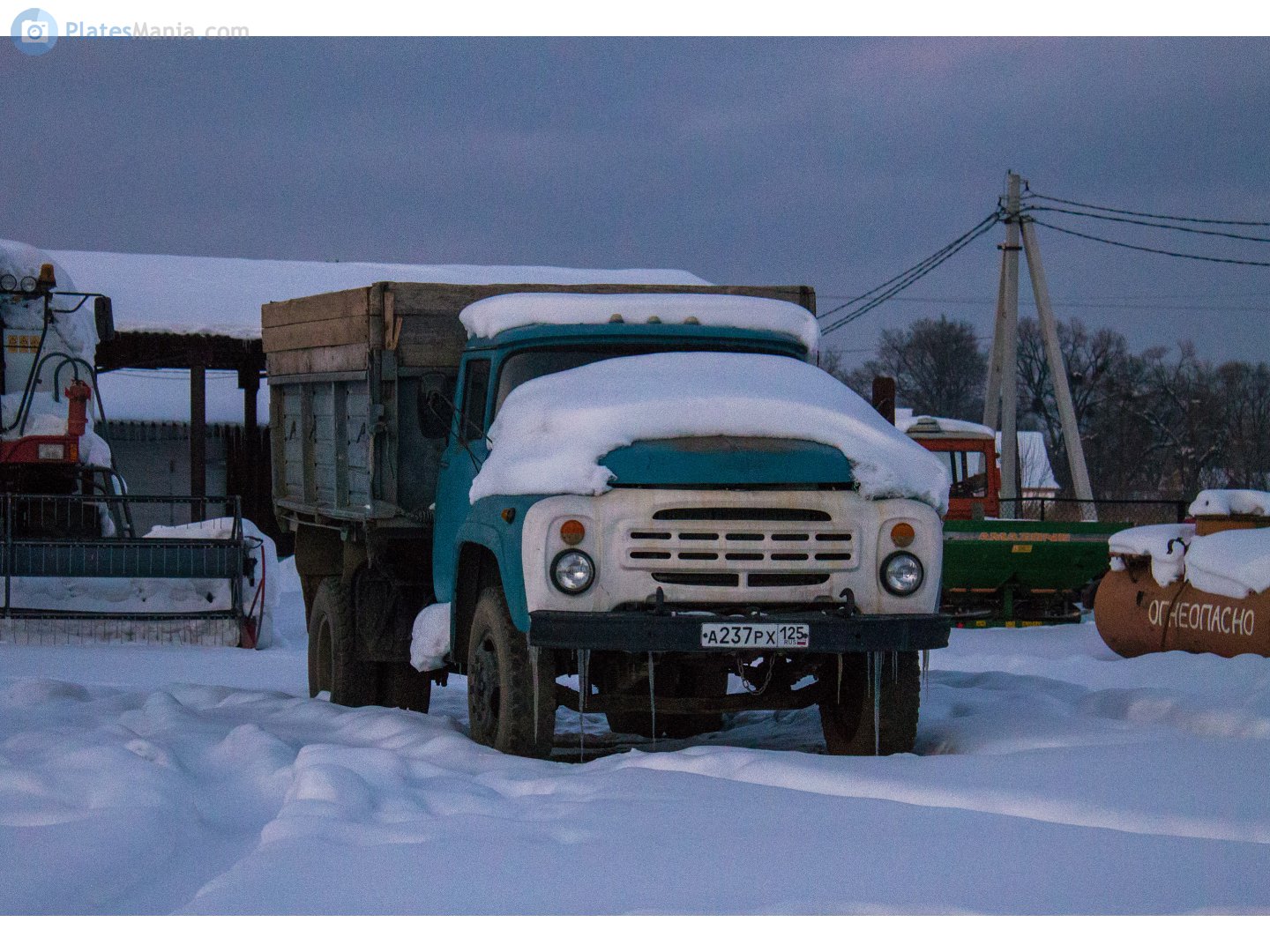а 237 рх 125, ZIL 130 ММЗ-554, 1972–1995