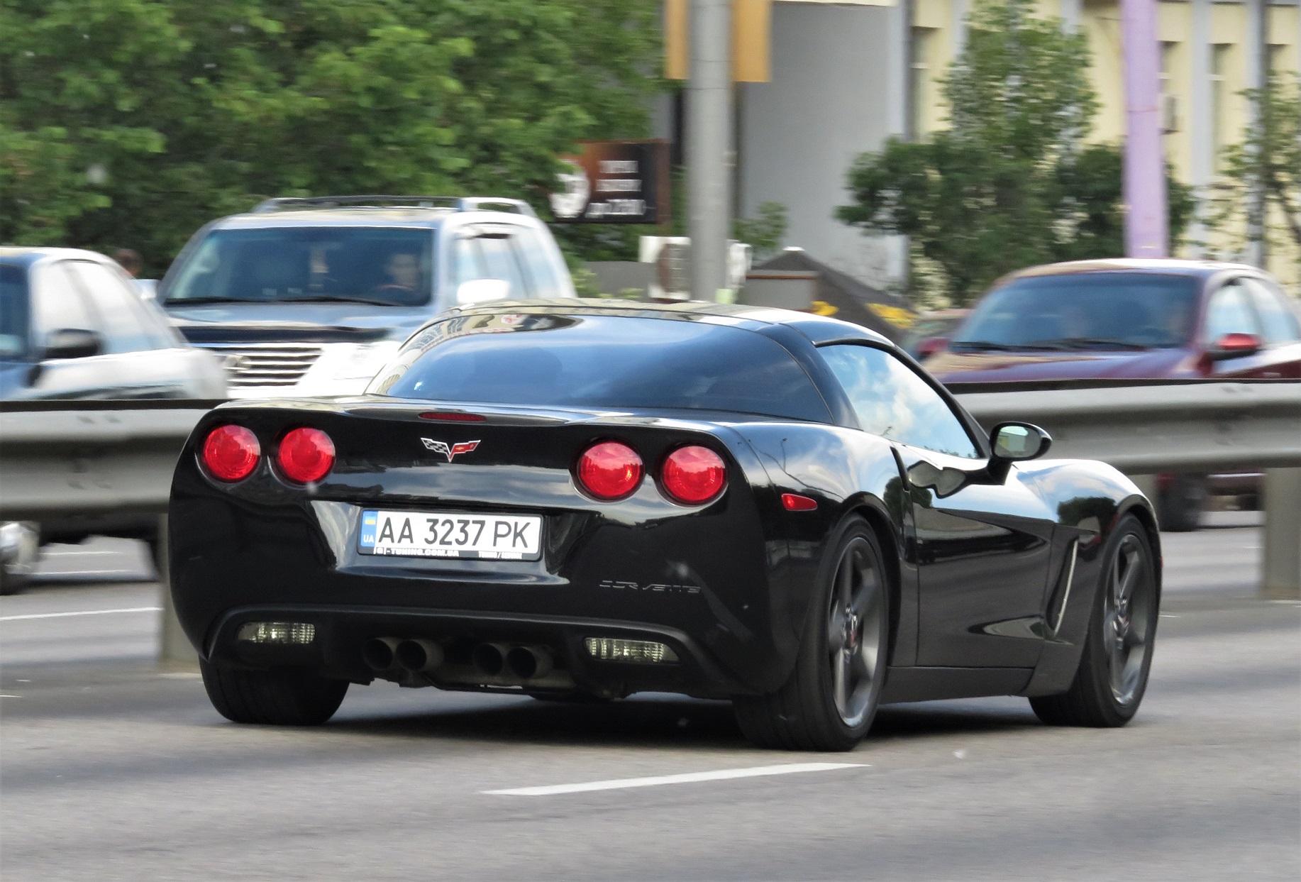 AA 3237 PK, Chevrolet Corvette 6th gen Coupé (C6), 2004–2013