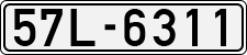License plate of Vietnam, Cars