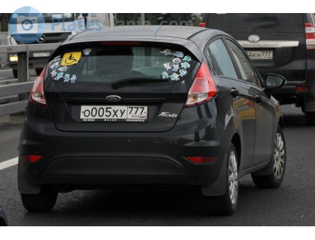 о005ху777, Ford Fiesta