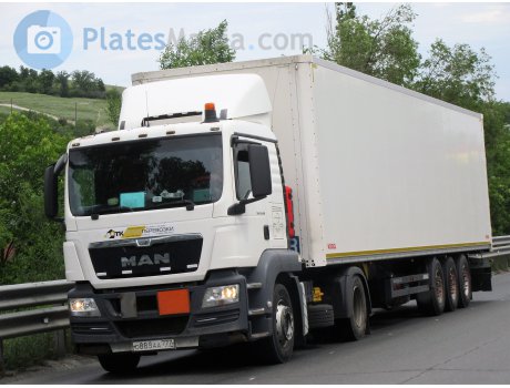 о888аа777, MAN TGS