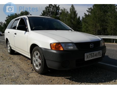 х753ае85, Mazda Familia Van