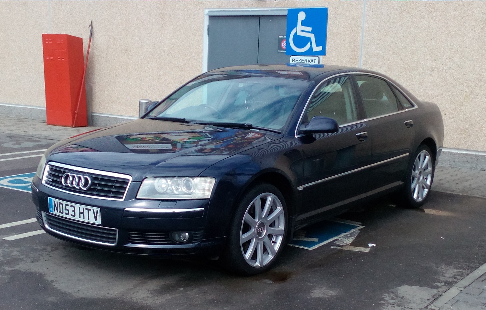 ND53HTV, Audi A8 2nd gen (D3/4E2/4E8), 2002–2010