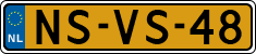 License plate of the Netherlands, Cars