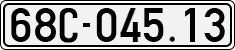 License plate of Vietnam, Cars