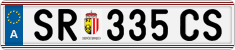 License plate of Austria, Regular plates