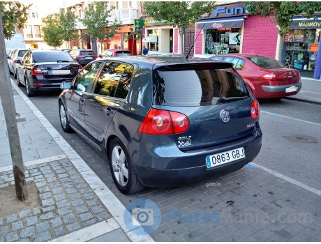 0863 GBJ, Volkswagen Golf