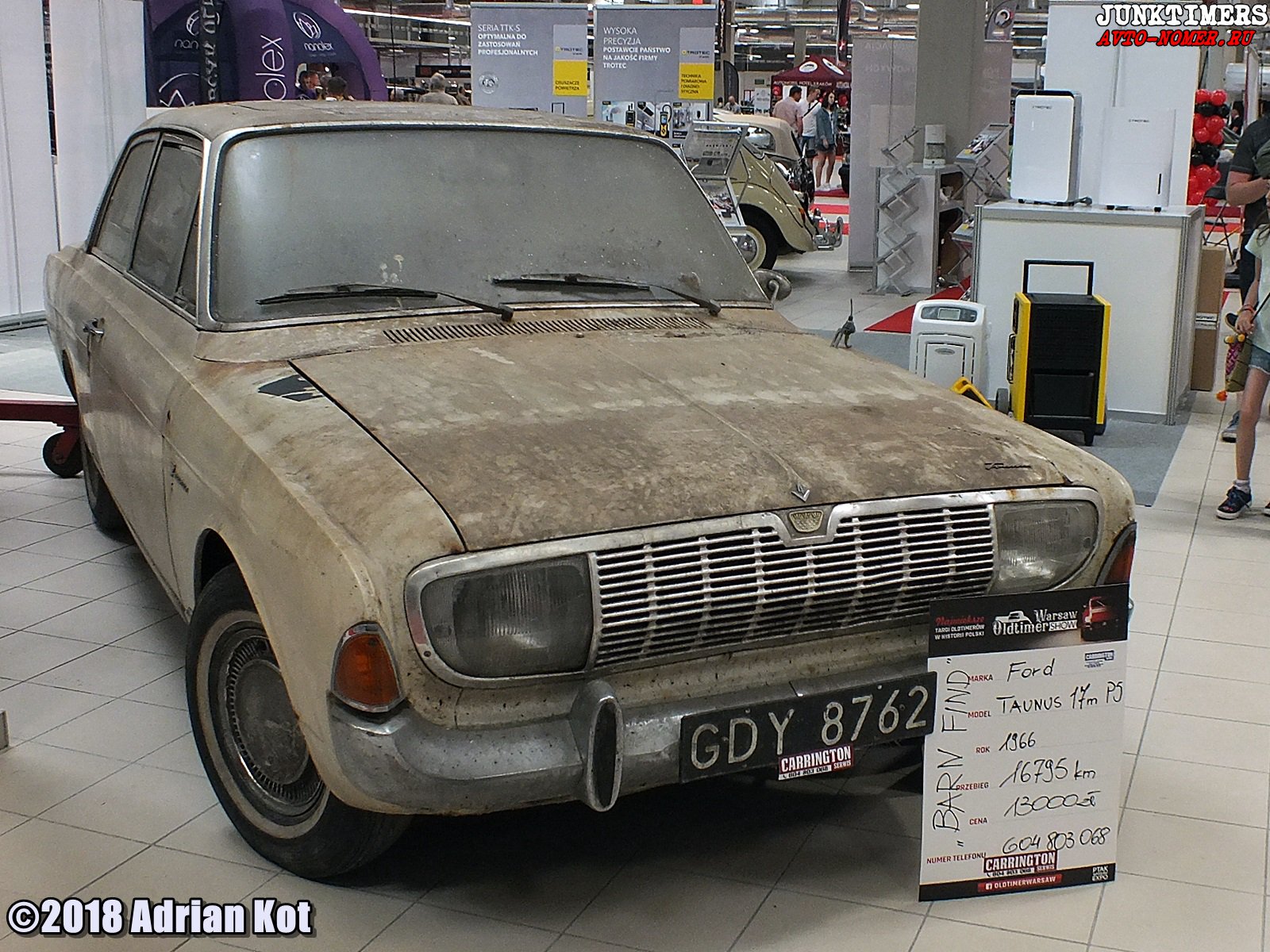 GDY 8762, Ford Taunus 4th gen 17M/20M 2-door Sedan (P5), 1964–1967