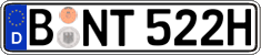 German license plate, Plates for oldtimers (type 