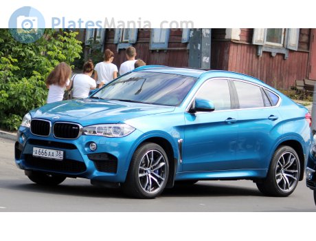 а666аа38, BMW X6M