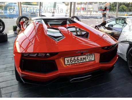 х666ам777, Lamborghini Aventador