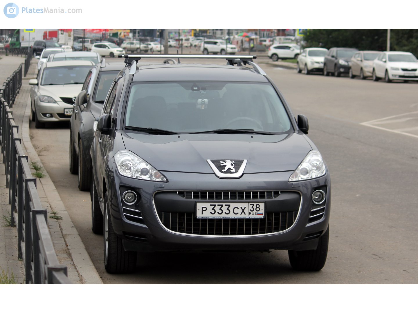 р 333 сх 38, Peugeot 4007 1st gen (I3), 2007–2012