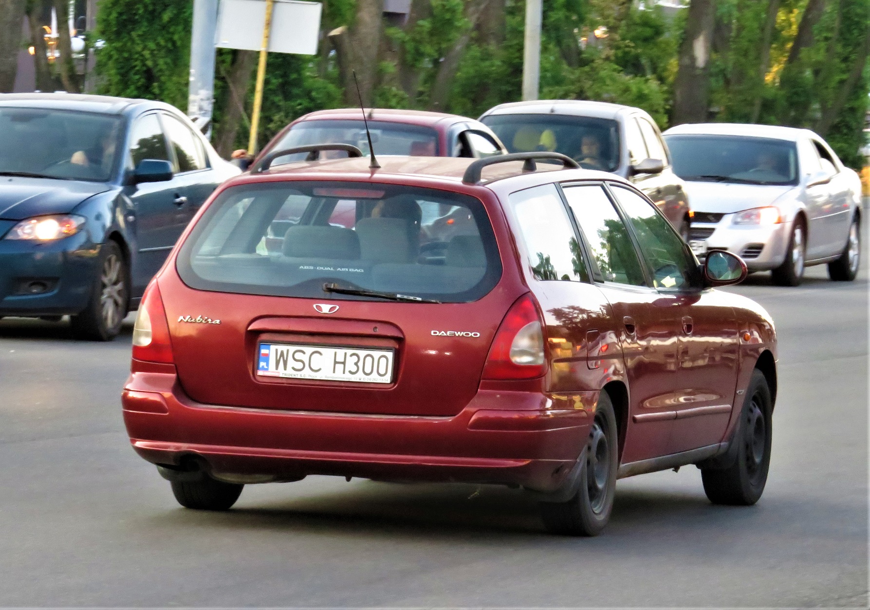 WSC H300, Daewoo Nubira 1st gen Wagon (J150), facelift, 1999–2004