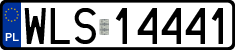 License plates of Poland, Regular car plates