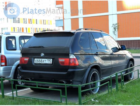 е666хт190, BMW X5