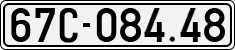 License plate of Vietnam, Cars