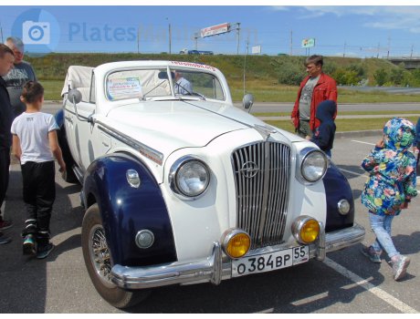 о384вр55, Opel Admiral