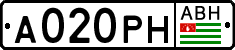 Non-recognized and partially recognized states, Cars