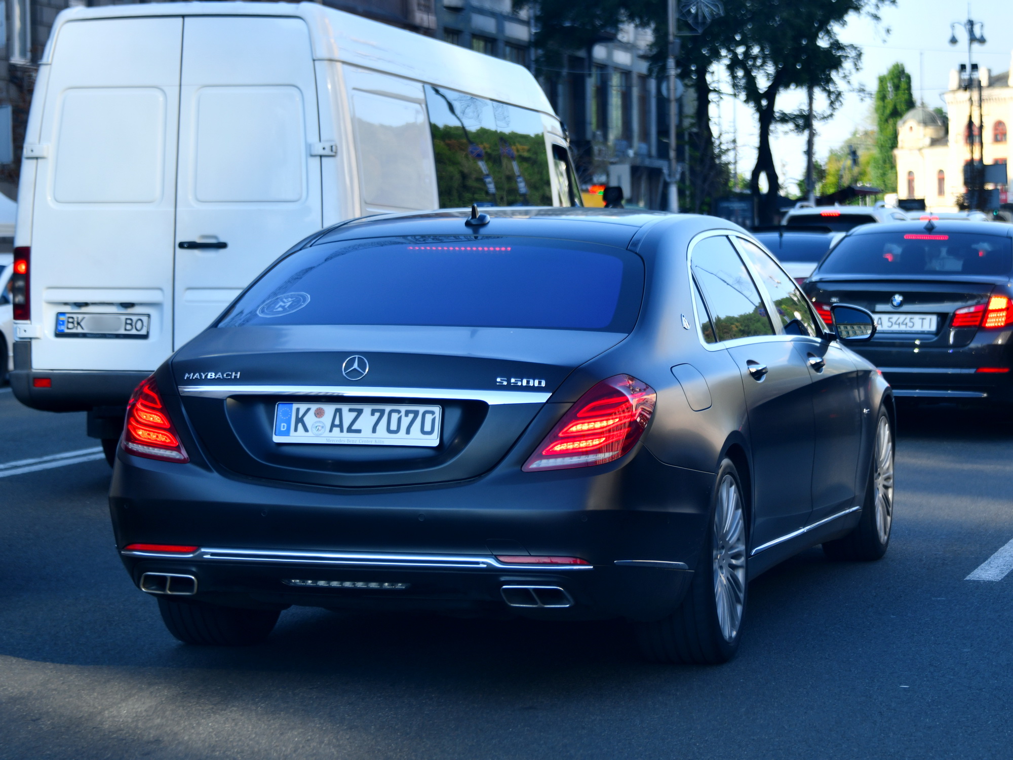 K AZ 7070, Mercedes-Benz S-Klasse Maybach, 8th gen Sedan (X222), 2015–2020