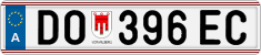 License plate of Austria, Regular plates