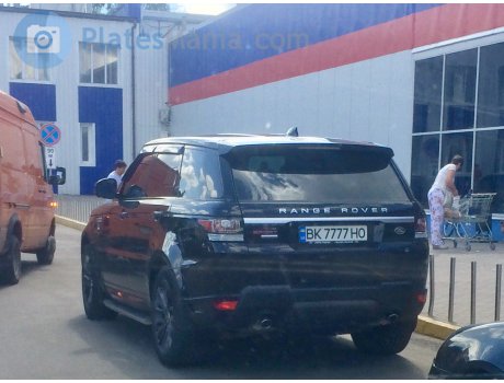 BK 7777 HO, Land Rover Range Rover Sport