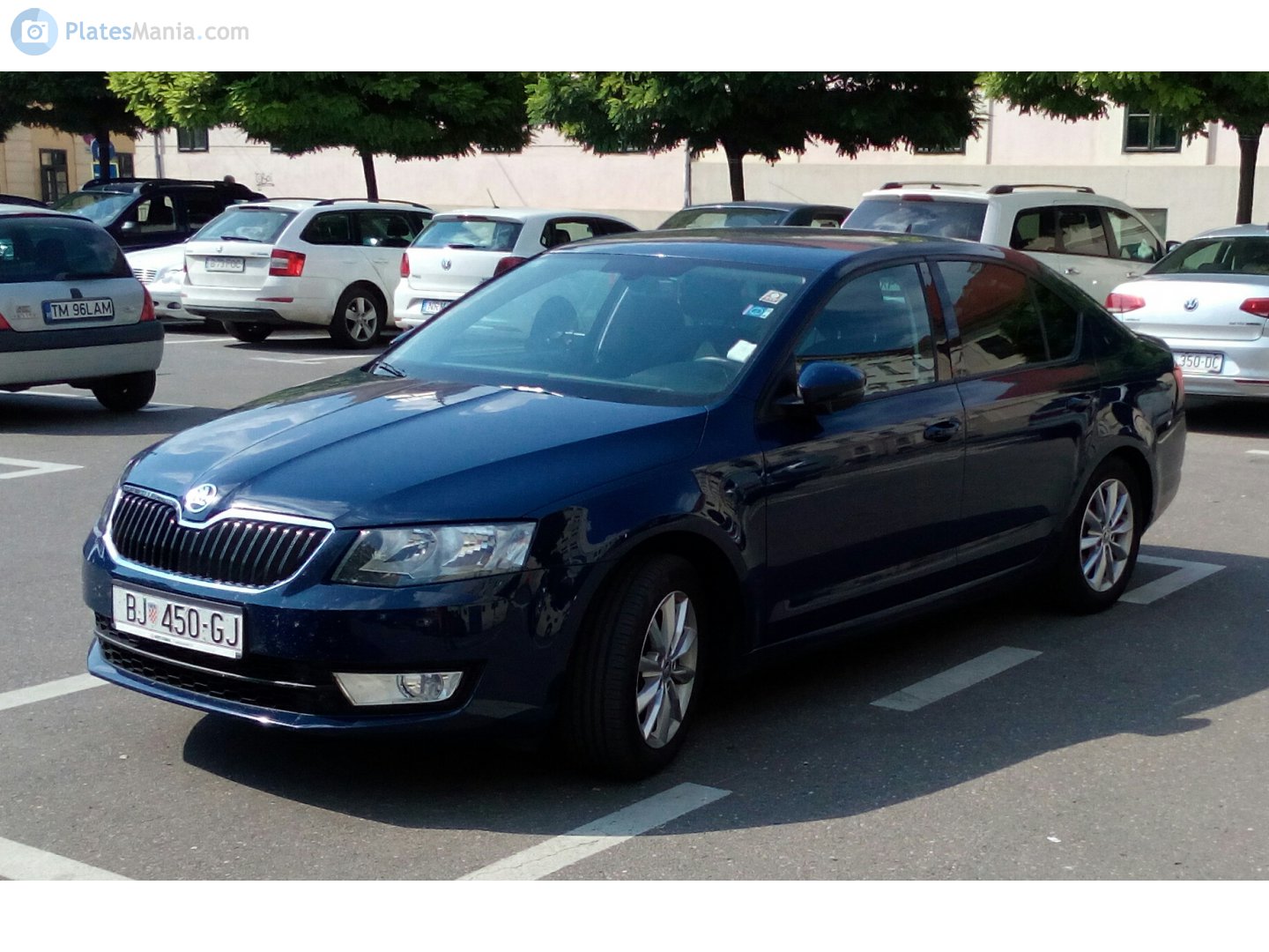 BJ 450-GJ, Skoda Octavia 3rd gen Liftback (A7/5E3), 2013–2017